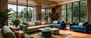 Co-living lounge