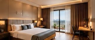 Corporate stay bedroom