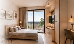 Furnished studio apartment